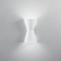 I-CLEPSYDRA-M-AP APPLIQUE  GESSO BIANCO 2XE14 INTEC