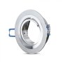 1*GU10 CORPO ROTONDO SATIN NICKEL