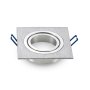1*GU10 CORPO QUADRATO ALUMINIUM