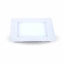 22W PANNELLO LED MINI SENZA DRIVER QUADRATO BIANCO FREDDO 6000K
