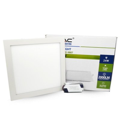 24W PANNELLO PREMIUM LED QUADRATO BIANCO NATURALE 4000K