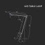 4W LED LAMPADA TAVOLO NERO