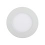 6W PANNELLO LED PREMIUM ROTONDO BIANCO CALDO 3000K