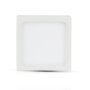 6W PANNELLO LED MONTATO SUPERFICIE PREMIUM QUADRATO BIANCO FREDDO 6000K