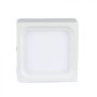 8W PANNELLO LED MONTATO SUPERFICIE QUADRATO BIANCO FREDDO 6000K