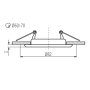 FARETTO DECORATIVO ARGUS CT-2114-GM - KANLUX