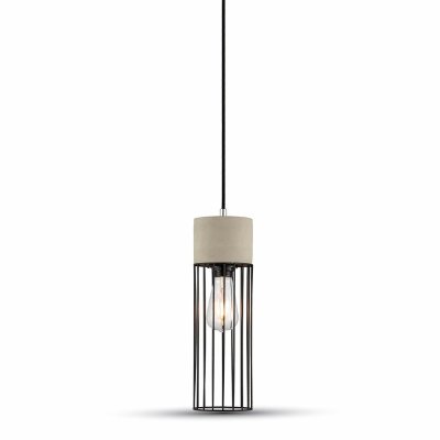 LAMPADARIO IN CALCESTRUZZO+RETINA   120MM