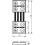 CONNETTORE PER NASTRI LED CONNECTOR RGB 10-CPC - KANLUX