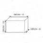 CENTRALINO SUPERFICIALE IP30 SERIE DB DB102W 1X2P/SM - KANLUX