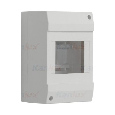 QUADRO DI DISTRIBUZIONE SERIE DB DB104W 1X4P/SM - KANLUX