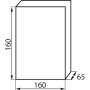 QUADRO DI DISTRIBUZIONE SERIE DB DB108W 1X8P/SM - KANLUX