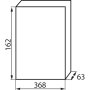 QUADRO DI DISTRIBUZIONE SERIE DB DB118W 1X18P/SM - KANLUX