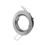 GU10 CORPO ROTONDO REGOLABILE CHROME