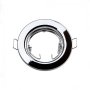 GU10 ROTONDO CORPO FARETTO CHROME 2 PZ/SCATOLA