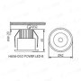 LAMPADA PER SCHEZZIO LED HAXA-DSO POWER LED-B - KANLUX