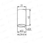 ADATTATORE PER LAMPADINE HLDR-E14/GU10 - KANLUX