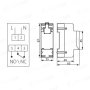 TEMPORIZZATORE ELETTRONICO PER GUIDE DIN (TH35) JVT3-16AS - KANLUX