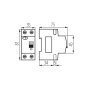 INTERRUTTORE MAGNETOTERMICODIFFERENZIALE 6KA 2P KRO6-2/C16/30-A - KANLUX