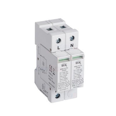 LIMITATORE DI SOVRATENSIONE KSD-T1T2 275/120 1P+N - KANLUX
