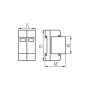LIMITATORE DI SOVRATENSIONE KSD-T1T2 275/120 1P+N - KANLUX