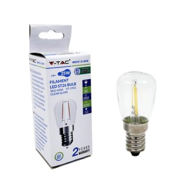 FILAMENTO LED 2W E14 ST26 BIANCO 6400K