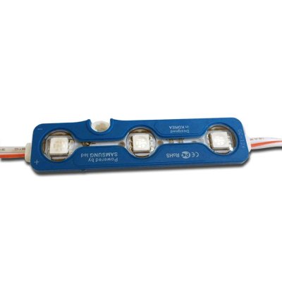 LED MODULO 3SMD DIODI SMD5050 BLU IP67