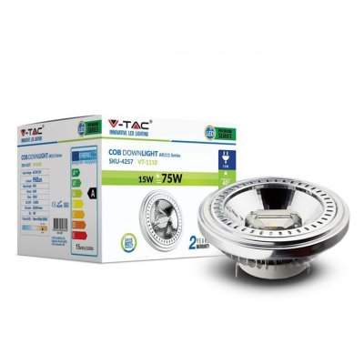 LAMPADINA LED FARETTO FARETTO AR111 A LED 15W 12V BIANCO CALDO 3000K