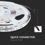 STRISCE LED SMD5050 - 60 LEDS 24V BIANCO NATURALE IP20 4000K