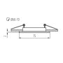 FARETTO DECORATIVO NAVI CTX-DS10-SN - KANLUX