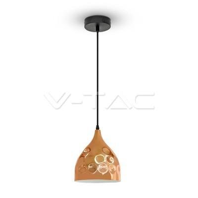 LAMPADARIO CON PORTALAMPADA RAME LACRIMA  170