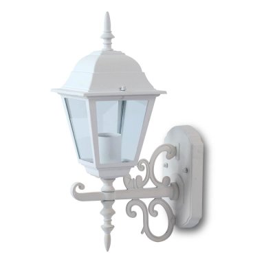 LAMPADA GIARDINO DA PARETE E27 MATT BIANCO