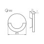 LAMPADA LED PER SCALE SOLA LED WW - KANLUX
