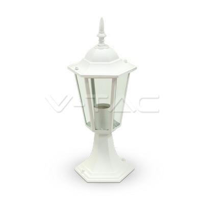 LAMPADA GIARDINO E27 30CM BIANCO
