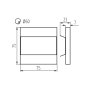 LAMPADA LED PER SCALE TERRA LED CW - KANLUX