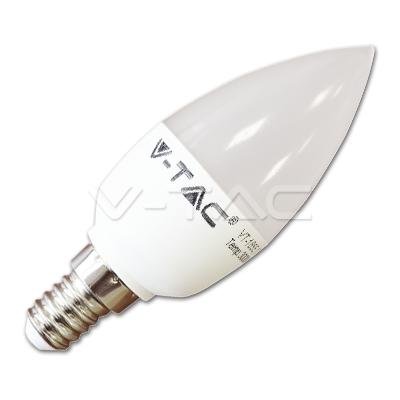 LAMPADINA LED 6W E14 CANDELA BIANCO FREDDO 6400K