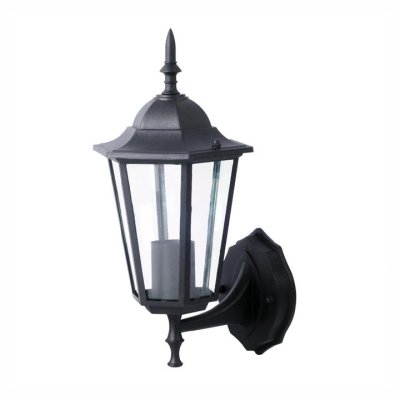 LAMPADA GIARDINO DA PARETE E27 NERO