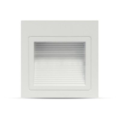 3W SPOT LED LUCE SCALE CORPO BIANCO BIANCO NATURALE 4000K