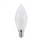 LED LAMPADINA - 5.5W E14 CANDELA WHITE 6400K