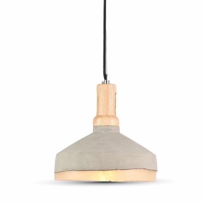 LAMPADARIO IN CALCESTRUZZO+ACRILICO  290MM