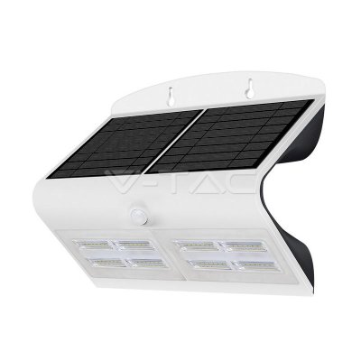 6.8W LED LAMPADA SOLARE LUCE BIANCO NATURALE  CORPO BIANCO 4000K