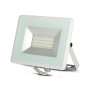 20W LED PROIETTORE E-SERIES CORPO BIANCO LUCE BIANCA 6500K
