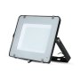 200W LED PROIETTORE  SMD SAMSUNG CHIP CORPO NERO LUCE BIANCO FREDDO 6400K