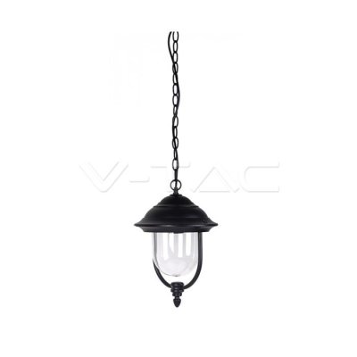 GARDEN CEILING LAMP 1 X E27 NERO