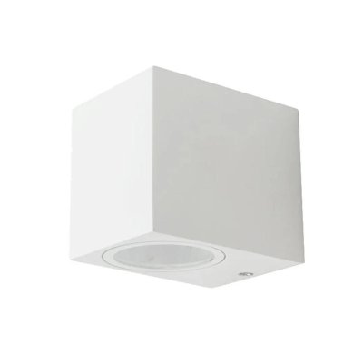 WALL SLEEK WALL FITTING  QUADRATO CORPO BIANCO 1 WAY IP44