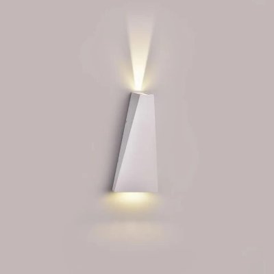 6W LED WALL LIGHT CORPO BIANCO IP65 4000K