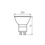 LAMPADINA LED FULLED GU10-3,3W-WW - KANLUX