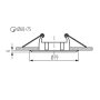 FARETTO DECORATIVO VIDI CTC-5514-B - KANLUX