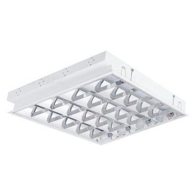 PLAFONIERA AD INCASSO CON GRIGLIA REGIS 4LED 418 PT - KANLUX