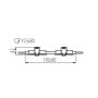 FARETTO DECORATIVO SEIDY CT-DTL250-W/M - KANLUX