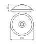 PLAFONIERA LED FOGLER LED 14W-NW - KANLUX